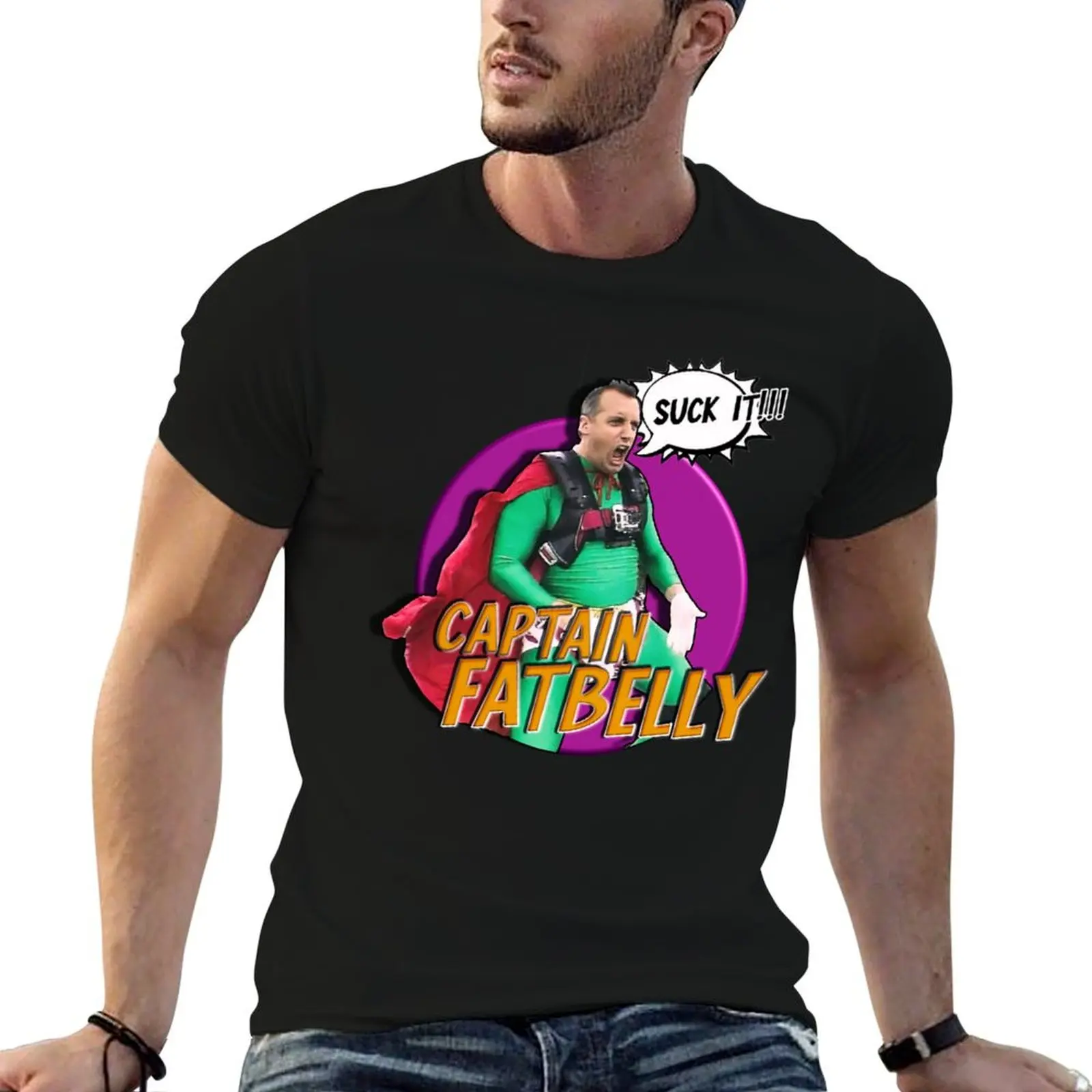 Impractical Jokers Captain Fatbelly Joe Gatto T-Shirt designer shirts man t shirt shirts graphic outfits for men