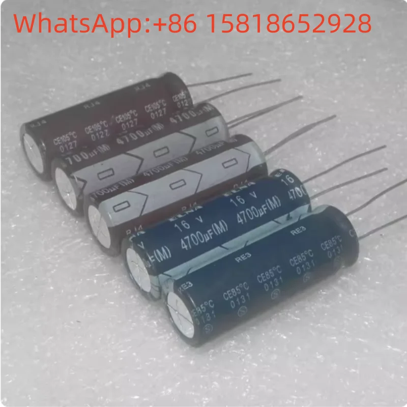 

5pcs 16V4700UF RJ4 12.5*35mm ELNA CE Vertical Through-Hole Imported High-End Electrolytic Capacitors