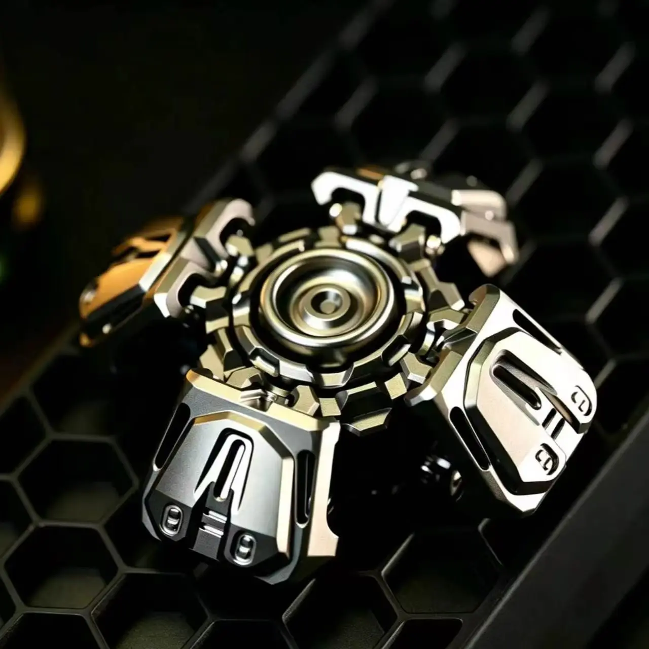 T-MAX Ancient Iron Giant fidget spinner metal fidget EDC toys antistress for adults