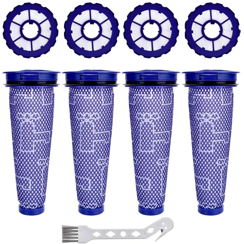 Фильтр DC50 для Dyson, сменный вакуумный фильтр, 4 шт., для Dyson, послемоторный фильтр Hepa и фильтр перед двигателем, 8 шт.