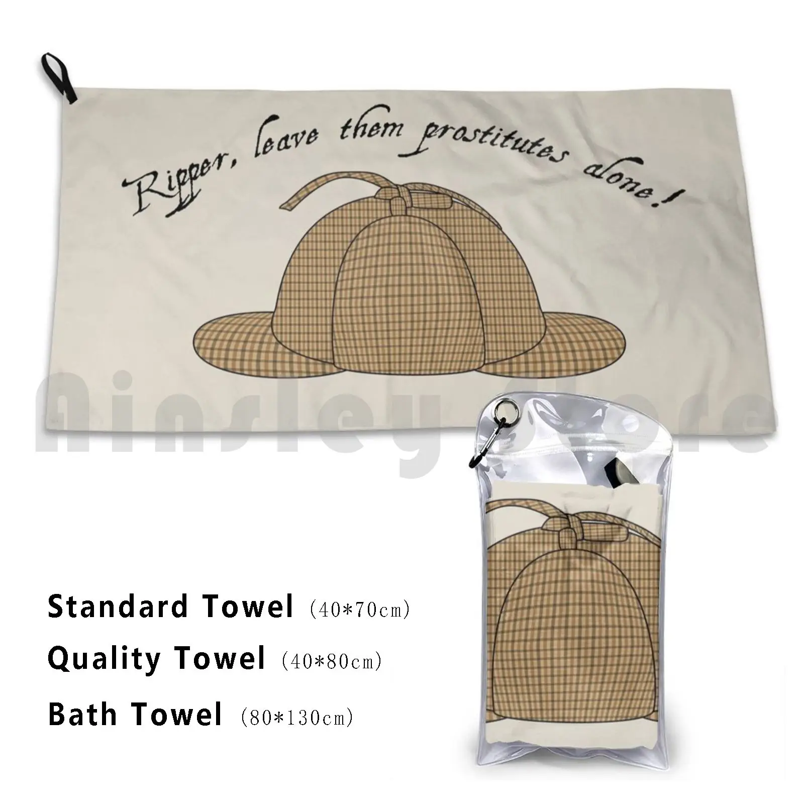 Ripper , Leave Them Alone! Bath Towel Beach Cushion Psych Psych The Musical Usa Jamaican