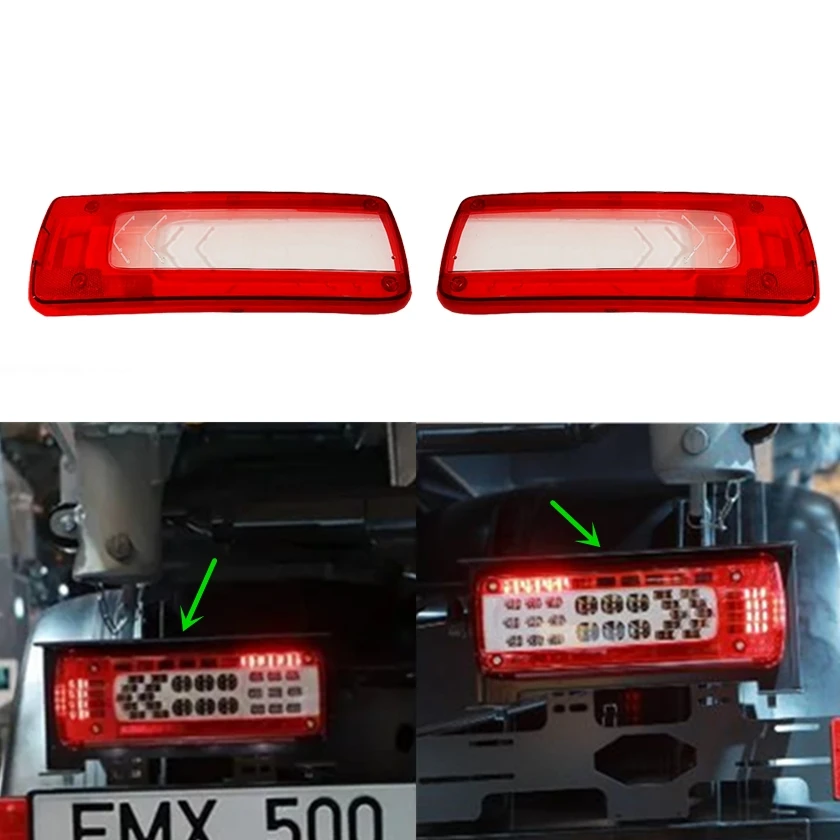 1pc LED REAR LIGHTS TAIL LAMPS LENS COVER FOR VOLVO TRUCK FH12 FM12 FH16 TAIL LIGHT LENS COVER