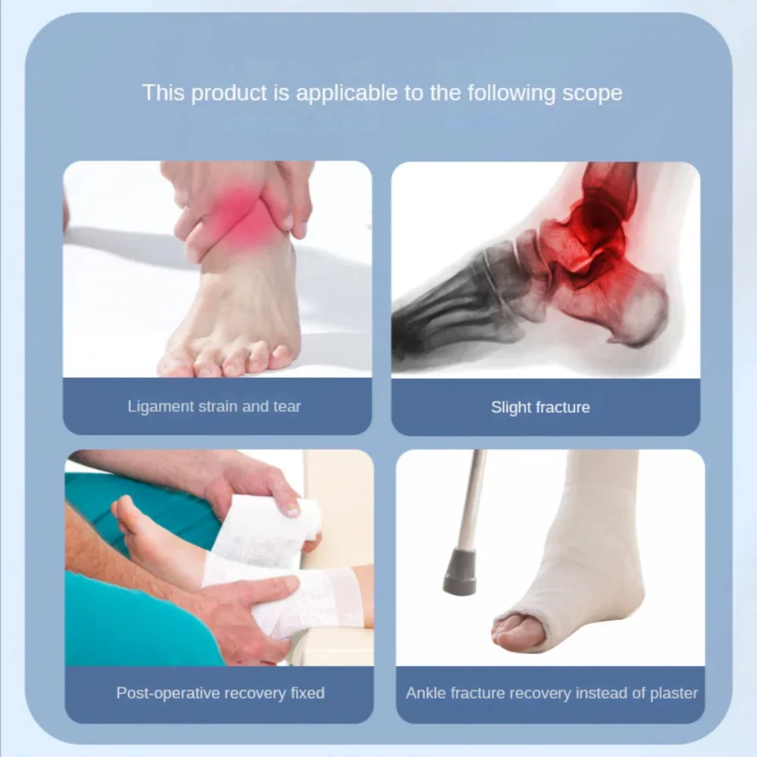 Adjustable Ankle Braces Bandage Straps Sports Safety Ankle Support Protector Ankle Fracture Sprain Sprain Ligament Strain