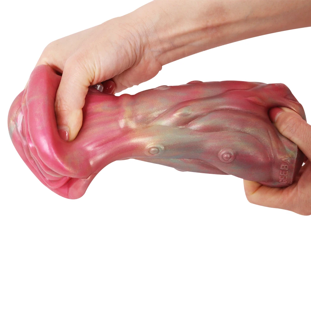 GEEBA Monster Pocket Pussy Stroker Men's Fantasy Penis Onahole Soft Silicone Male Masturbator Sex Toys For Men Realistic Vaginal