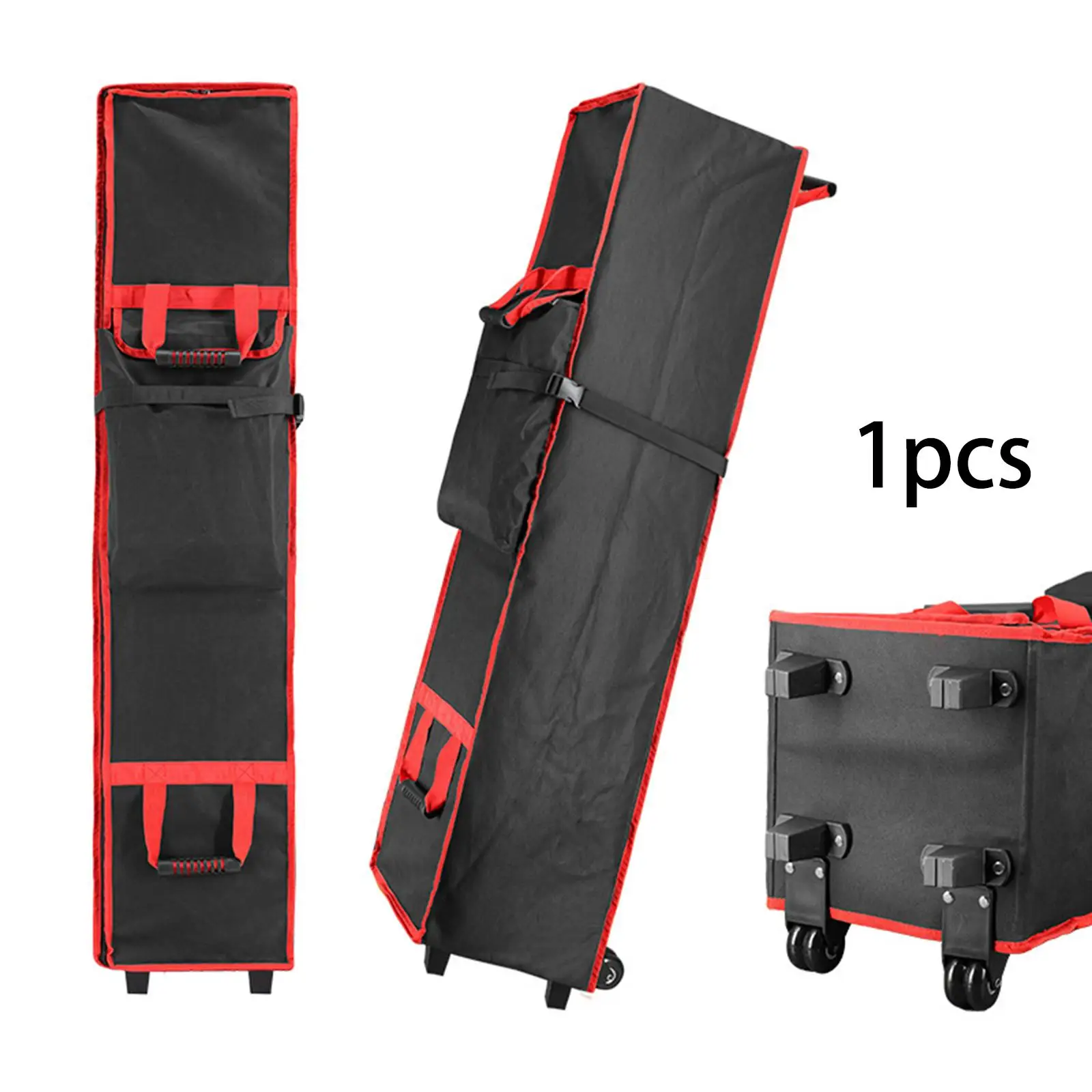 

Outdoor Camping Storage Bag Portable Oxford Cloth Tent Storage Organizer with Wheels for Camping Pouch