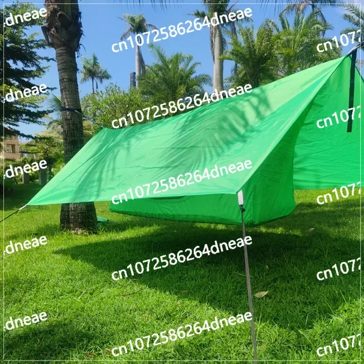 Custom Outdoor Hammock Camping Portable Mosquito Net Tree Hammock Comfortable Garden Swinging Lay Flat Hammock Tent With Rainfly