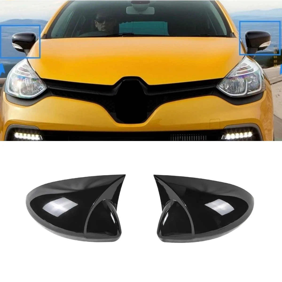 

Car Rearview Cover Protect Side Mirror Cover Side Mirror Cover For Renault Megana Body Kit Car Accessories