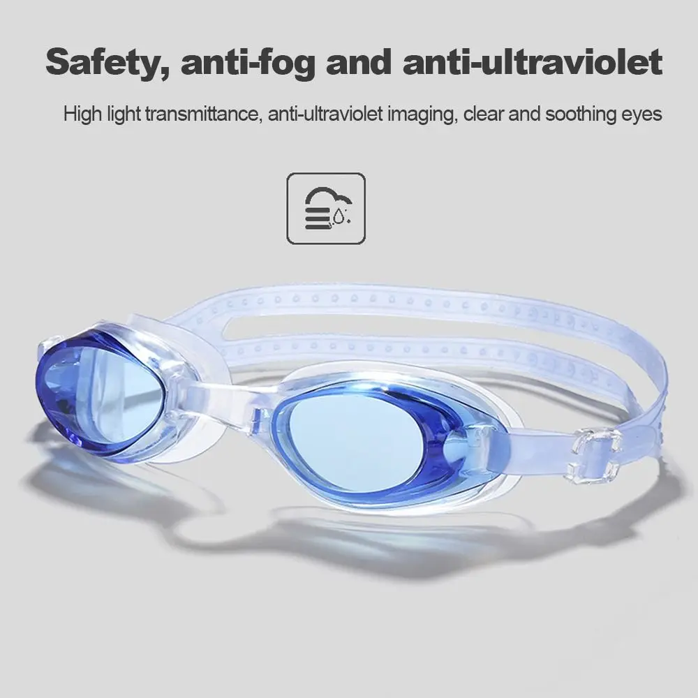 Adjustable Adult Kids HD Anti UV Diving Googles With Earplugs Swimming Goggles With Storage Bag