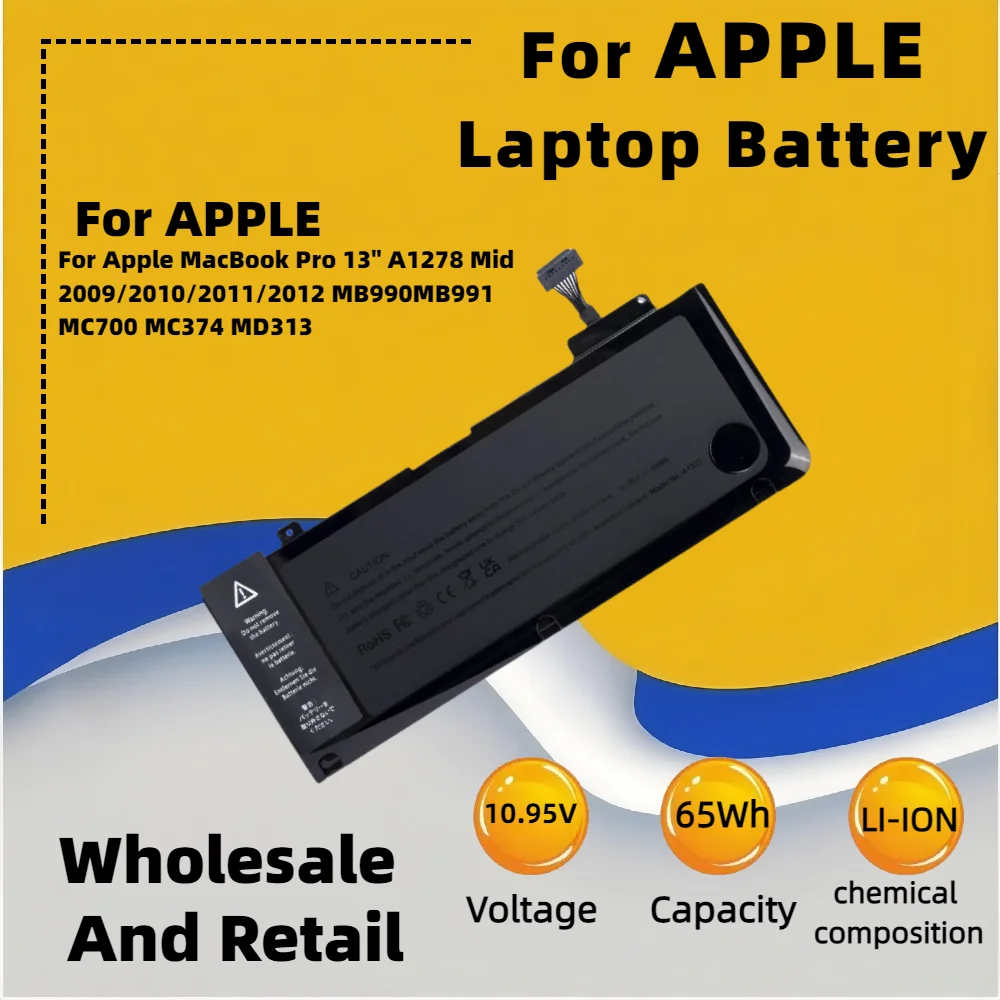FRLESUI Battery A1322 For Apple MacBook Pro 13