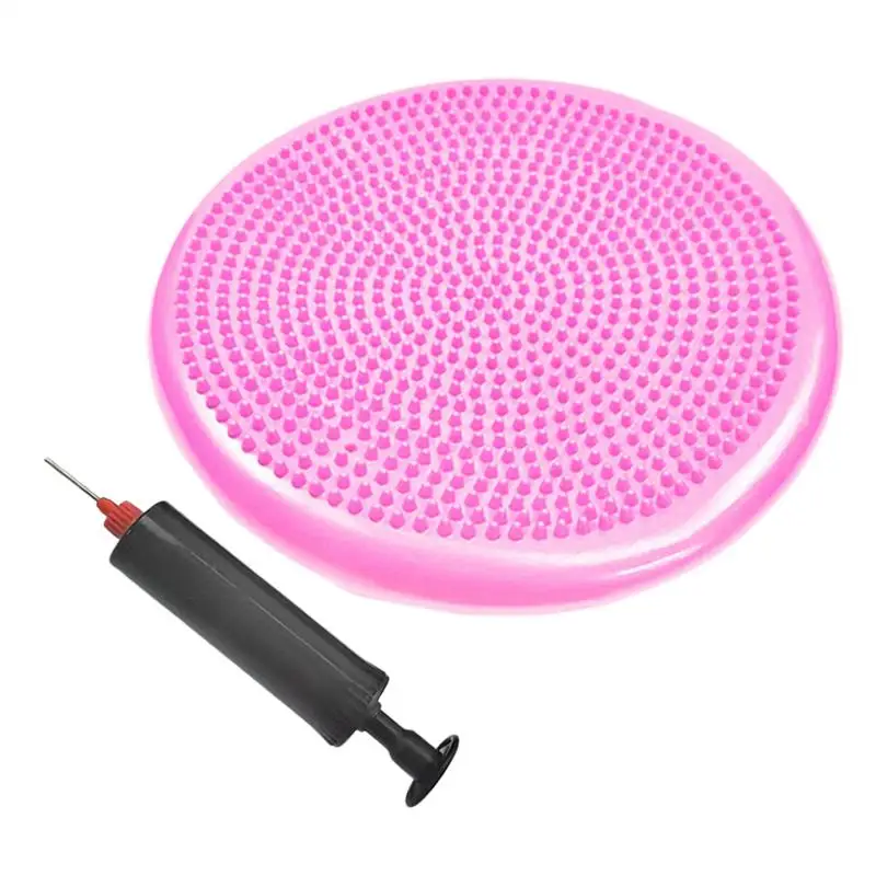 

Balance Cushion Wobble Seat Cushion Pump Included Balance Disk Flexible Seating For Classroom Elementary Balance Pads For Core