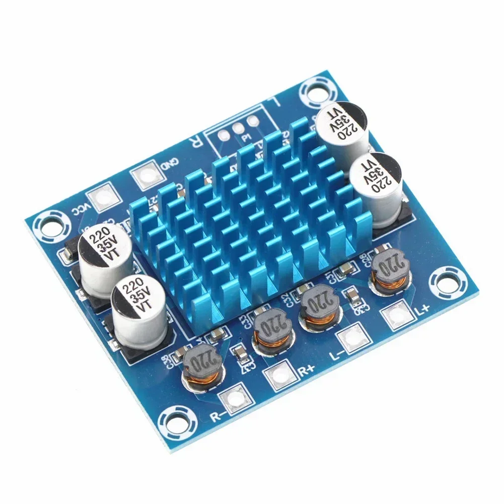 XH-A232 30W+30W Dual Channel Digital Stereo Audio Power Amplifier Board 12V 24V Amplifier Board 8-26V DC Audio Amplifier Board