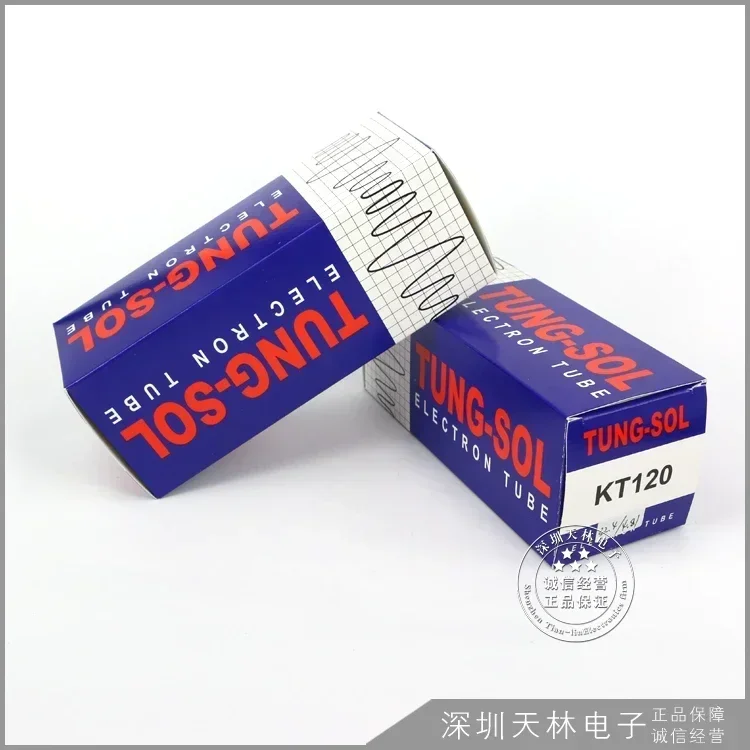 Tung-Sol หลอดสุญญากาศ KT120อัปเกรด KT88 6550 KT66 KT100ท่ออิเล็กทรอนิกส์สำหรับการจับคู่ที่แม่นยำเครื่องขยายเสียงไฮไฟ