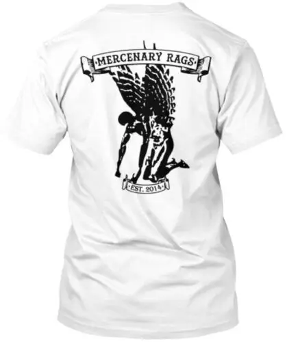 Mercenary Rags T-Shirt Made in the USA Size S to 5XL