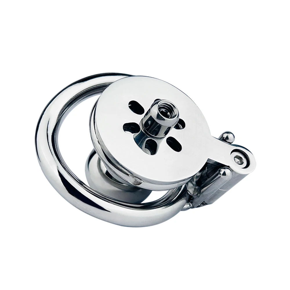 FRKO قفص العفة مقلوب سلبي مع أجوف طويل حقيقي سيليكون دسار CB الديك قفص الكبار ألعاب الجنس BDSM الرجال مثلي الجنس #5