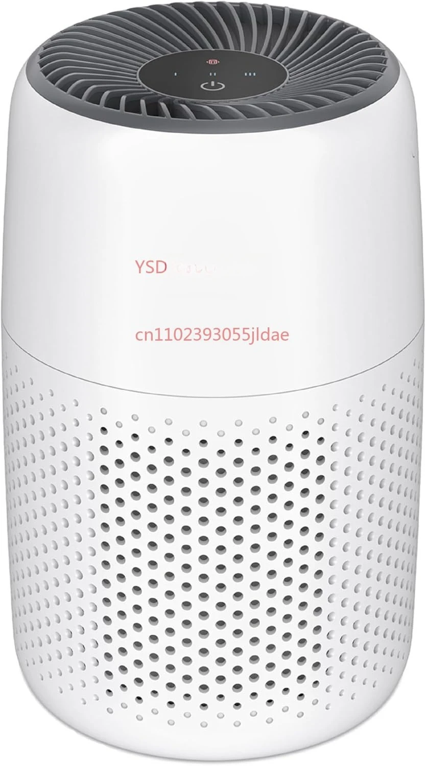 Air Purifier for Bedroom Home Dorm - 3-in-1 Filter | Fragrance Sponge for Better Sleep, Smoke & Allergen Remover