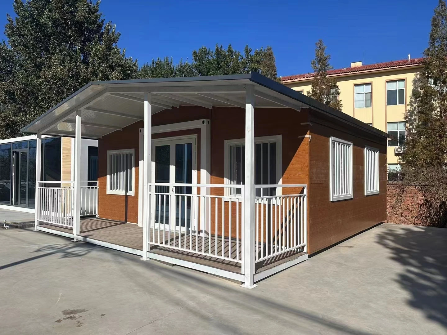 Maison pliable préfabriquée 20F 40F, conteneur extensible de haute qualité