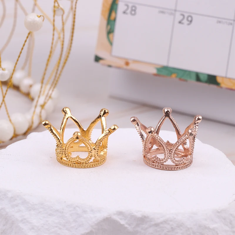 Doll Accessories Metal Crown Headwear Hairwear Hair Accessories For Barbie Dolls For 1/6 BJD Doll House Toy