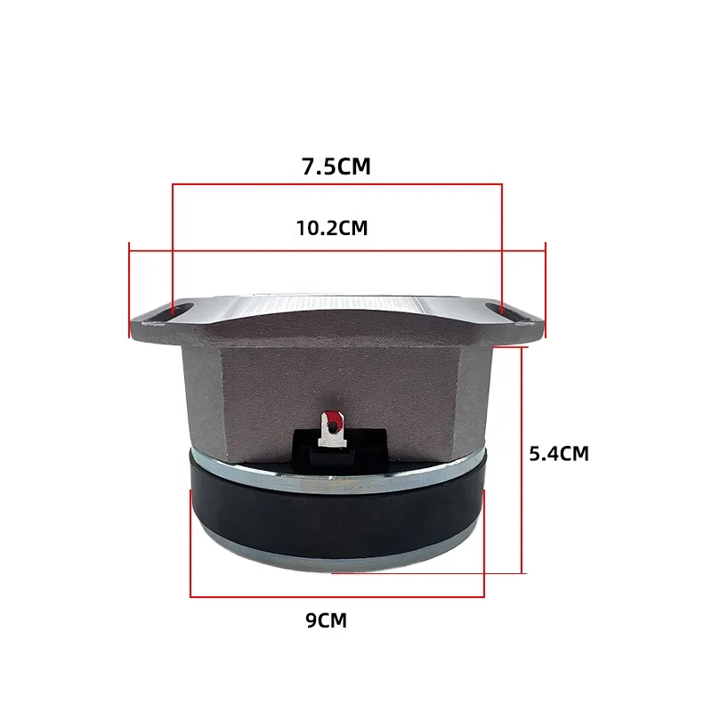 Picture 3: High-quality 4-inch car audio Super Bullet tweeter 600W Max 12v aluminum speakers and speakers