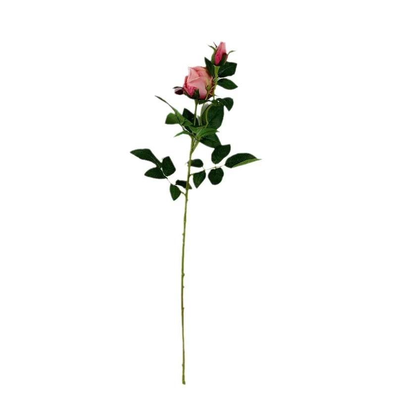 68CM Artificial Bulgarian Rose Home Vase Flower Arrangement Accessories Silk Flower Wedding Decoration