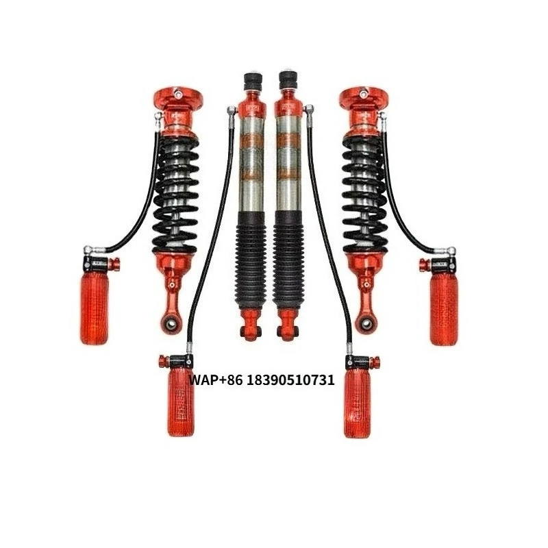 Custom Nitrogen Adjustable Steel Suspension Coil Spring Shock Absorber for LAND CRUISER 200 Front/Rear Raise the Chassis