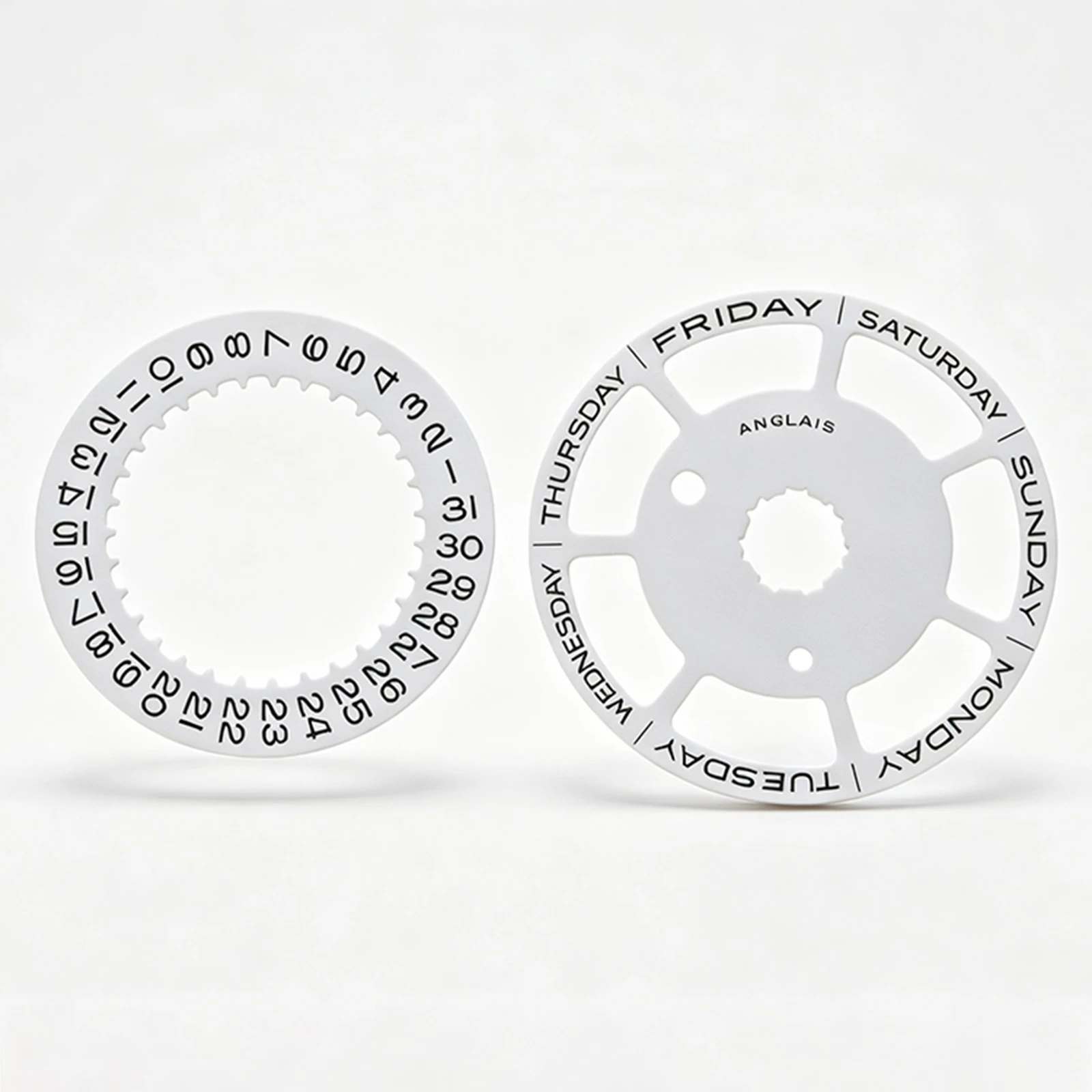 Top Quality Calendar Disc for RLX Day-Date Cal.3255, Day-Date 36/40 Date Wheel Replacement, Aftermarket Watch Parts