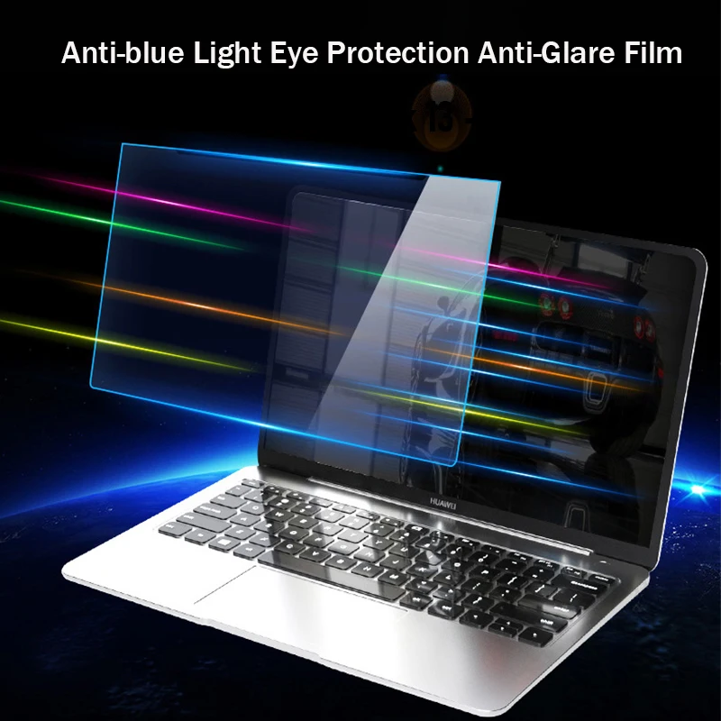 Pellicola salvaschermo anti-luce blu per Huawei MateBook D14 15 16 X Pro 13 14S D14 D15 D16 MagicBook 14 15X 16.1 Pellicola antiriflesso