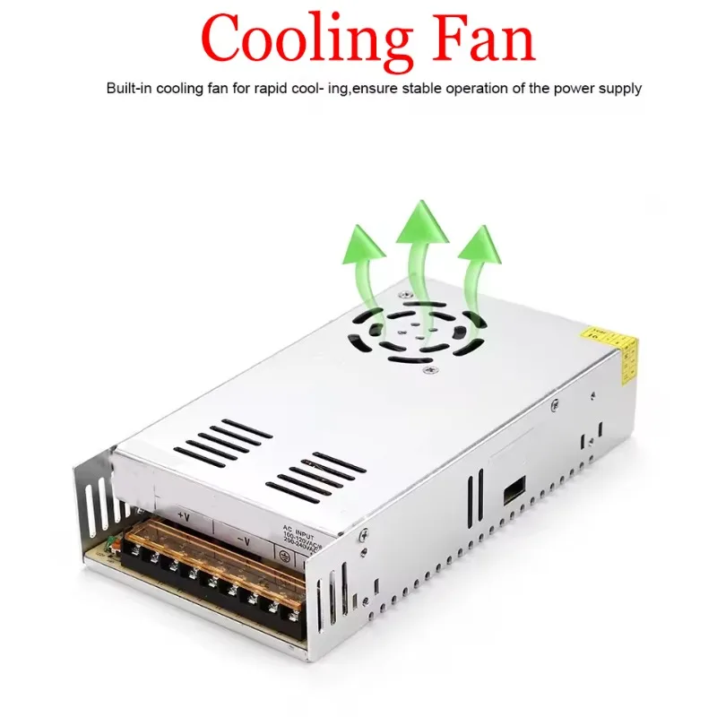 AC to DC Switching Power Supply 5V 6V 9V 12V 13.8V 15V 20V 24V 28V 36V 48V 360W 400W 500W 600W 720W DC Stabilized Power Source