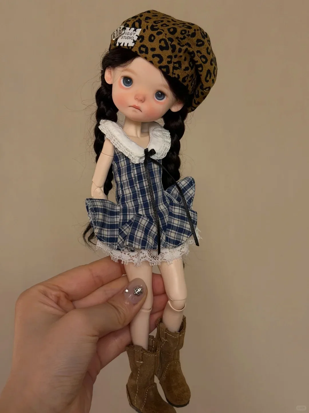 Nueva muñeca BJD de 25cm para niña, muñeca de resina xiaop 1/6, modelo artístico, juguete de alta calidad, maquillaje DIY, ropa para muñeca ob11 bjd