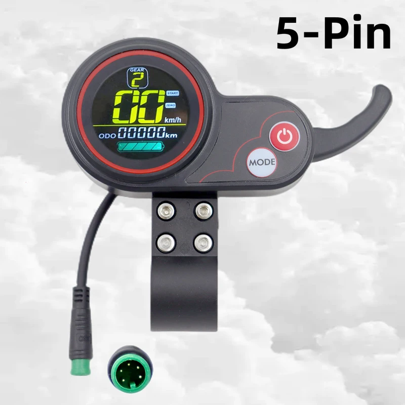 FC-100 sostituire LH-100 TF-100 Display bici elettrica Thumb Throttle 2 in1 pannello di controllo tachimetro per Scooter elettrico