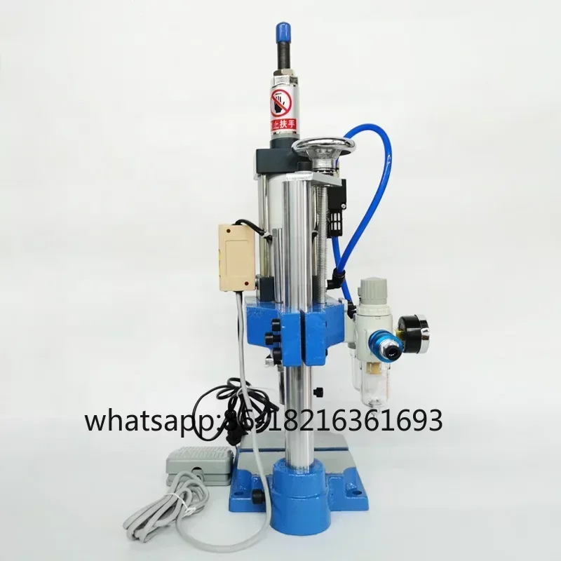 

220V/110V 200KG bench rivet machine punching 63 mini pneumatic press machine