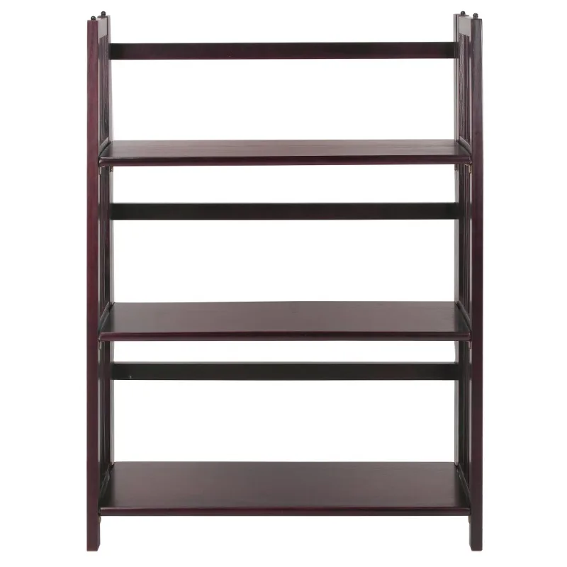 3 Tier Folding Bookcase  Espresso