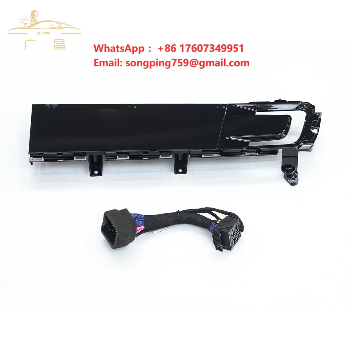 Car Modification Passenger Screen Multimedia Player Upgrade Kit Android GPS Navigation Dashboard Mount for Panamera