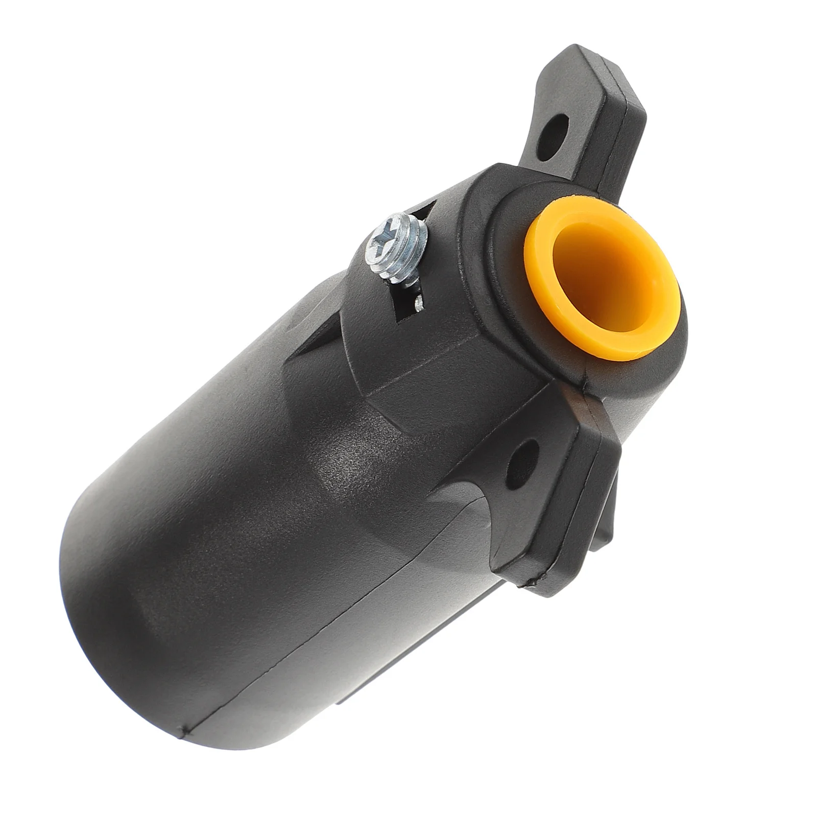 

7 Pin Trailer Connector Durable Rv Trailer Plug Adapter for Wiring Taillights Brake Turn Signal Reverse Light Connector Plug