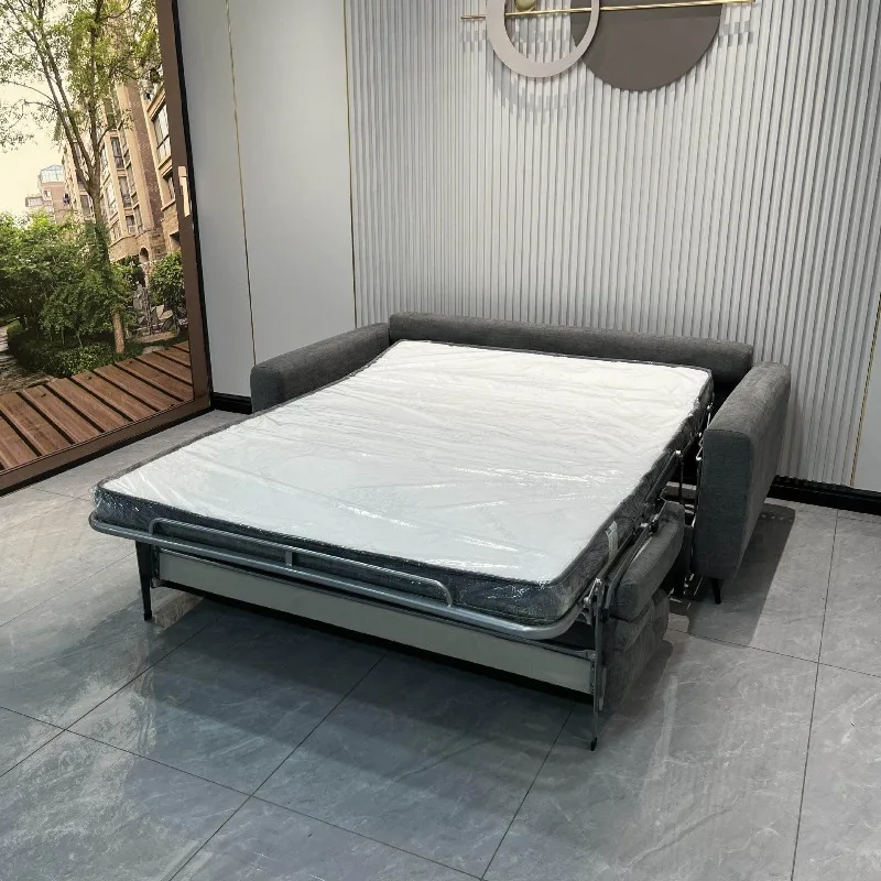 

Hotel multi-functional sofa bed flipped folding small apartment with its own mattress household sofa