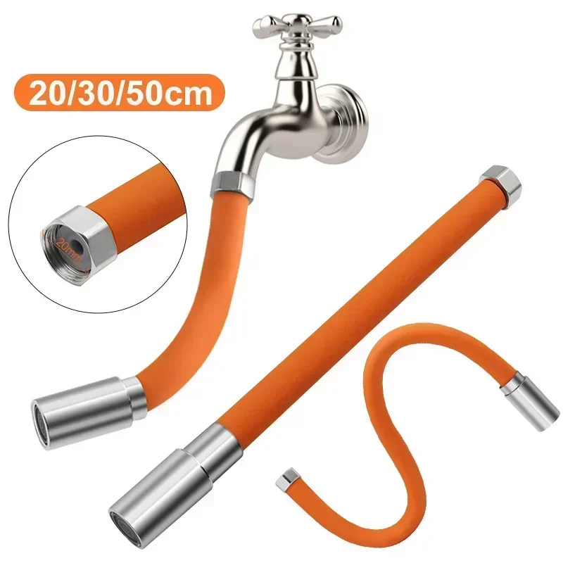 Universal 360° Swivel Silicone Hose Faucet Extender Extender Splash Guard Bathroom Kitchen Universal Hose Faucet Hose