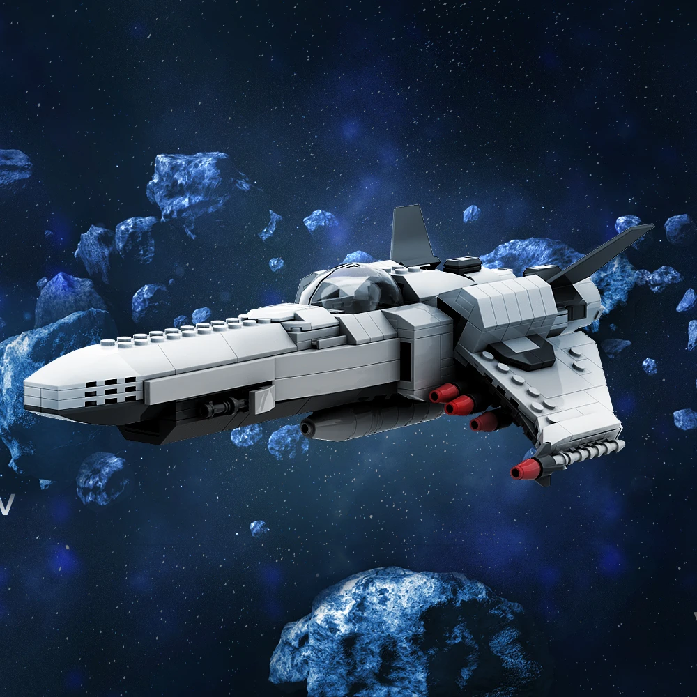 MOC Caprican Viper (Battlestar Galactica) 127820 Bricks Ship Aircraft Building Block Set Educational Toy For Collect Gift