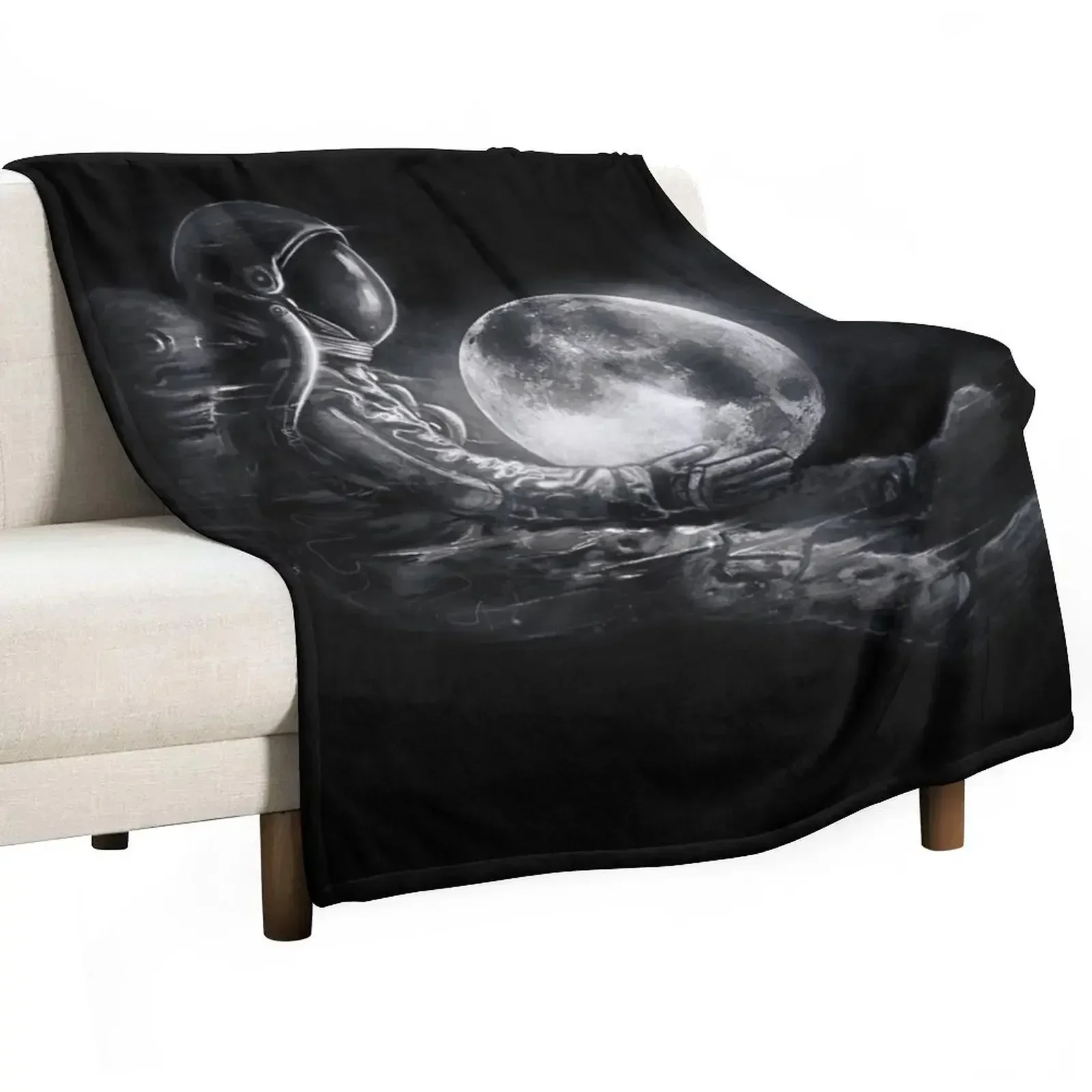 

Moon Play Throw Blanket Hairys Softest Flannel Fabric Blankets