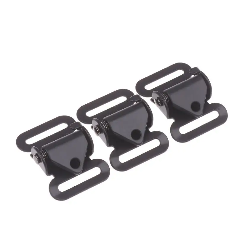 Outdoor Tactical Sling Belt Quick Release Cam Buckle Sling Buckle Spring Loaded Slide Buckle For 25MM Webbing Webbing