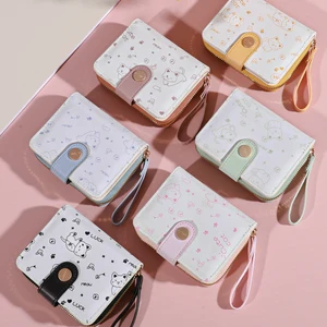 أزياء ريترو ميني زهرة حقيبة للنساء سحاب محفظة إغلاق خفيفة الوزن ومدمجة مثالية لحقيبة بطاقة الحمل اليومية أعلى 10 أكياس طبق الأصل مثالية مبيعات - No5