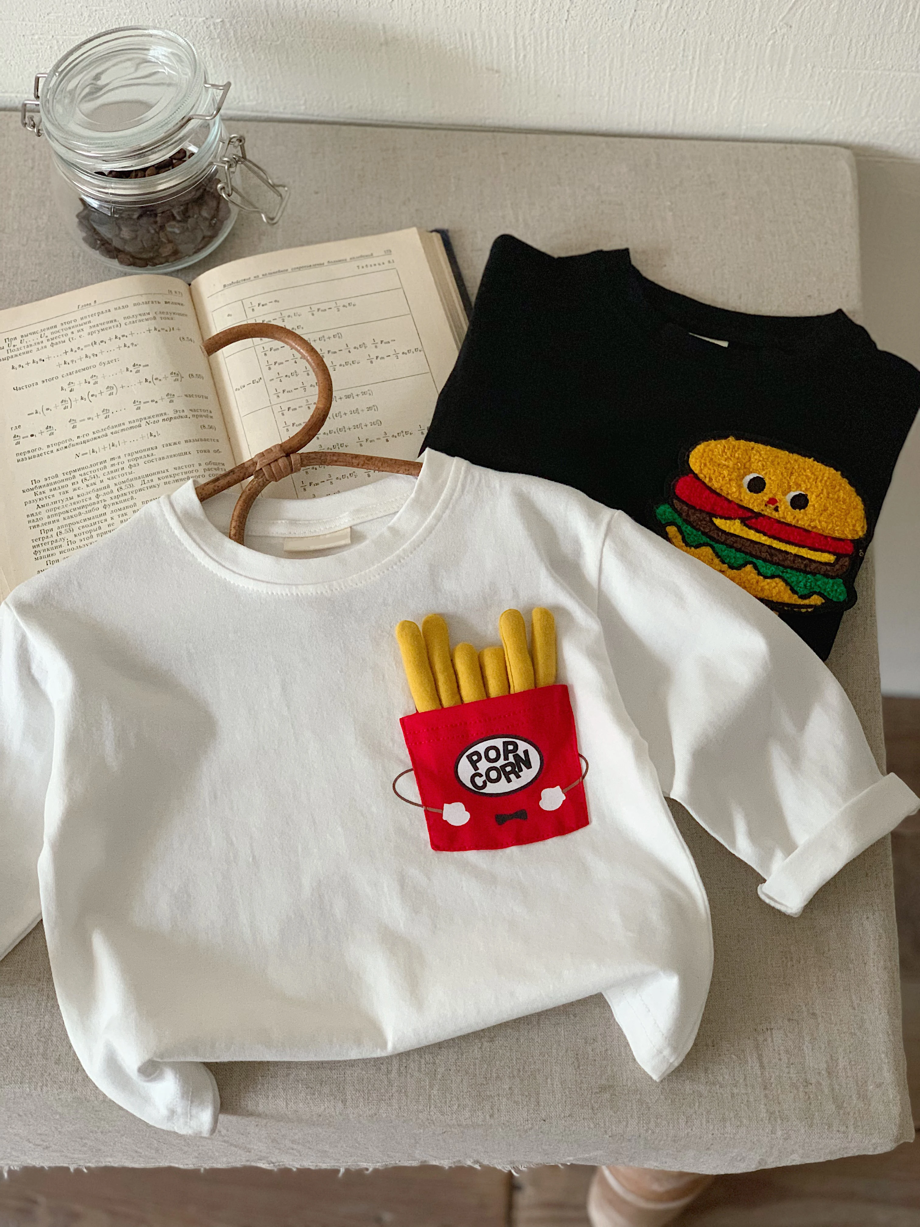 Bu Jia Tang Children\'s Autumn T-shirt Boys\' Long Sleeve Korean Edition Girls\' 3D Cartoon Base Shirt 2024 Autumn Children\'s Cloth