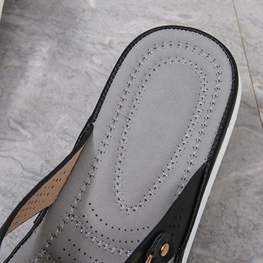 Women's Soft Cushion Flip Flops Thong Sandals Slippers Casual Orthotics Sandals Non-slip Female Wedges Beach Shoes 2023 New