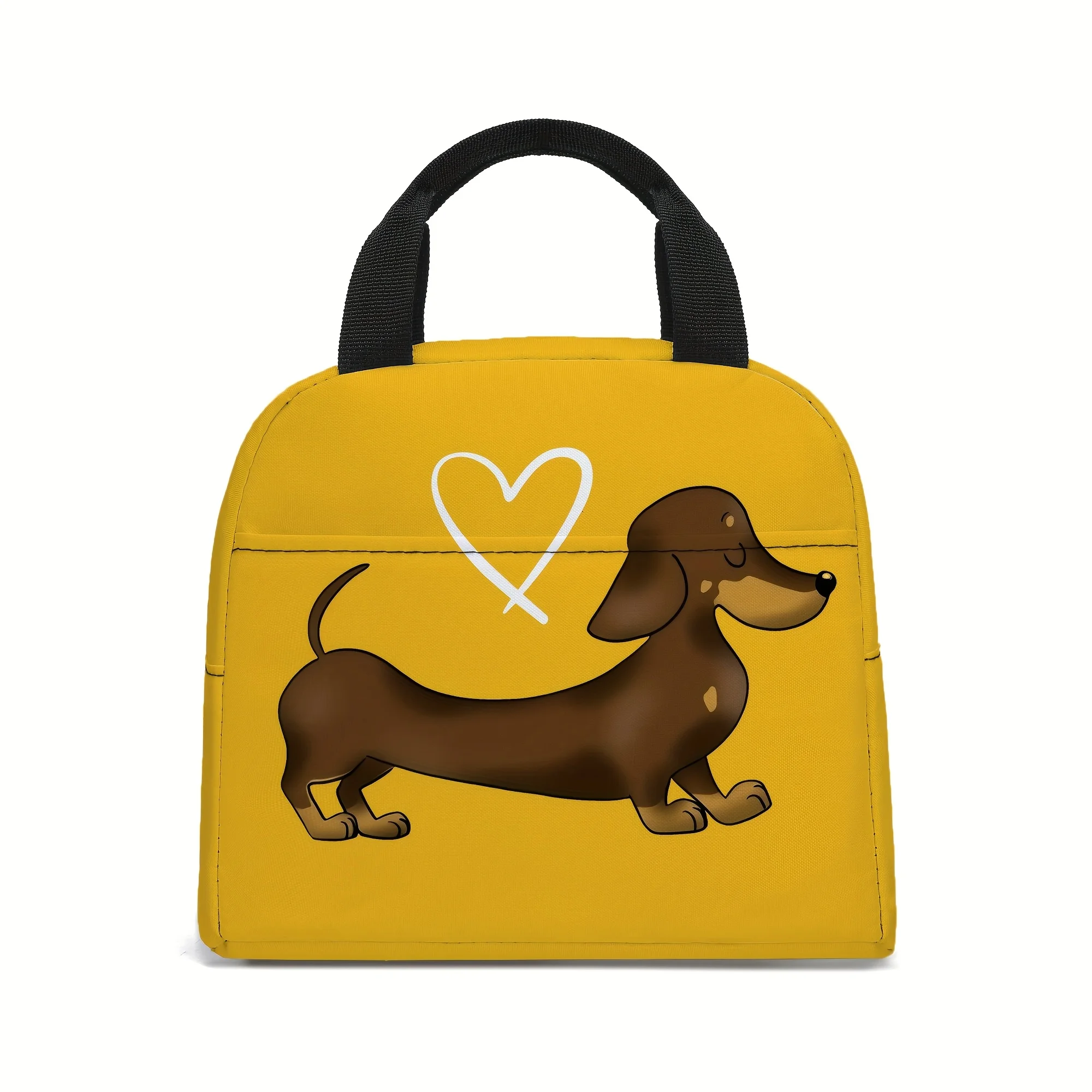 

Dachshund Lunch Bag, Insulated Tote Bag, Portable Handbag, Tote Bag Ice Bag Lunch Bag Multifunctional Lunch Bag, Insulated Bags