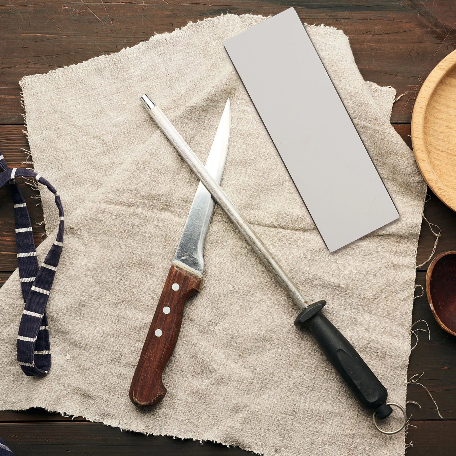 

Двусторонний набор влажных камней, точильный камень, точильный камень для ножей, ножниц, точильные камни, кухонный инструмент, профессиональный