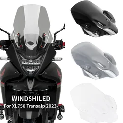 Motorcycle Accessories Wind Deflectors Visor For Honda XL750 Transalp XL 750 TRANSALP 2023 2024 Windscreen Windshield 3 Color