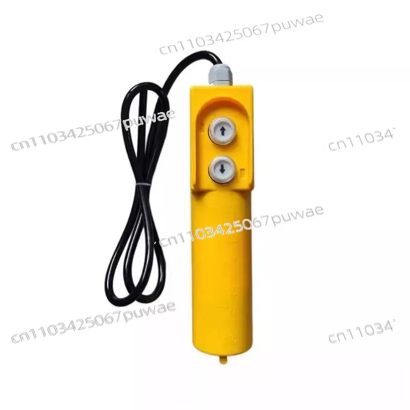 Single-phase 220v electric hoist hoist crane switch miniature button switch upper and lower handle controller