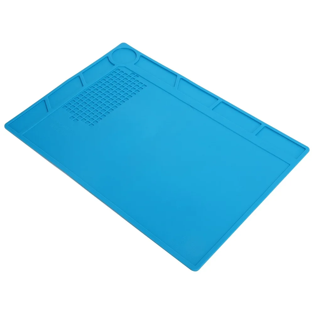 Slip Proof Scale Ruler Watch Repair Mat Blue Large Size Rubber Watchmaker Pad Electronic Repair Mat CellPhone Repair