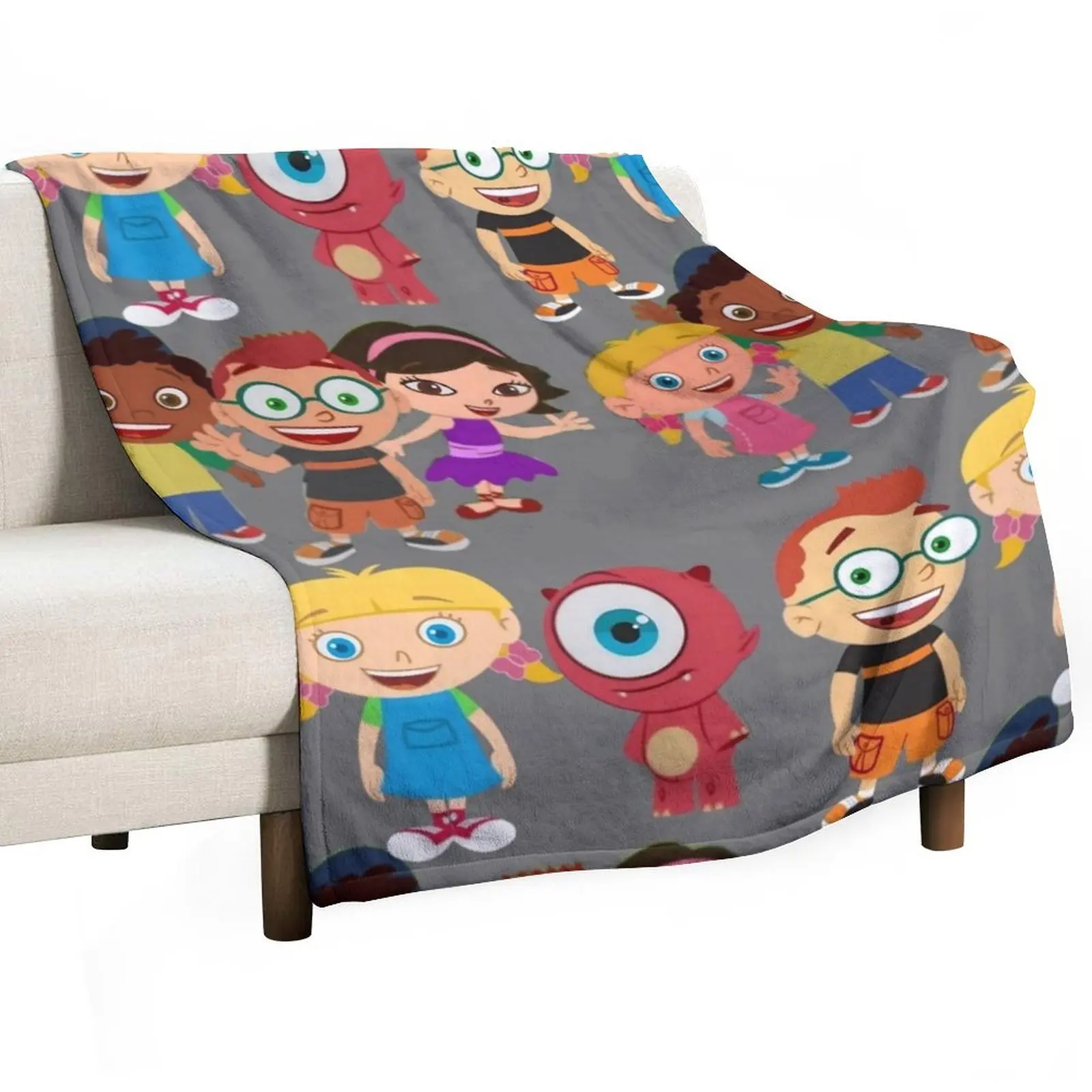 ??little? einsteins?little? einsteins?little? einsteins?little? einsteins??? Throw Blanket Hairys Thins Bed covers Blankets