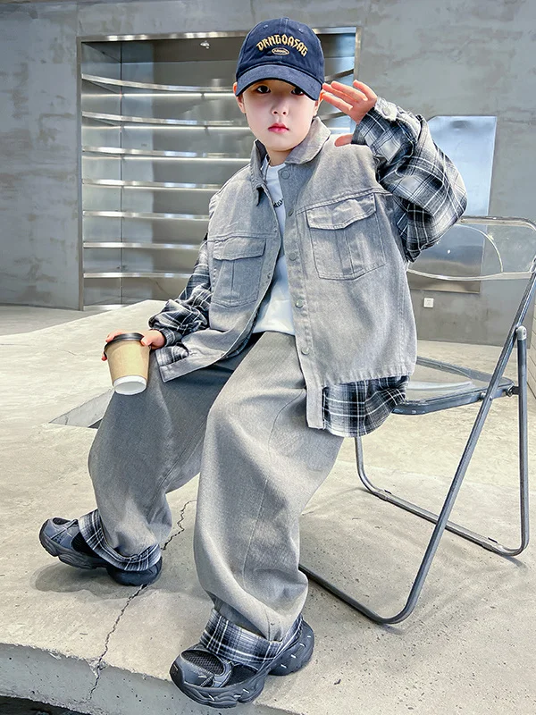 conjunto-de-mezclilla-moderno-para-ninos-traje-de-dos-piezas-para-primavera-y-otono-estilo-coreano-ropa-de-primavera-para-ninos-grandes-calida-lavable-a-maquina-transpirable