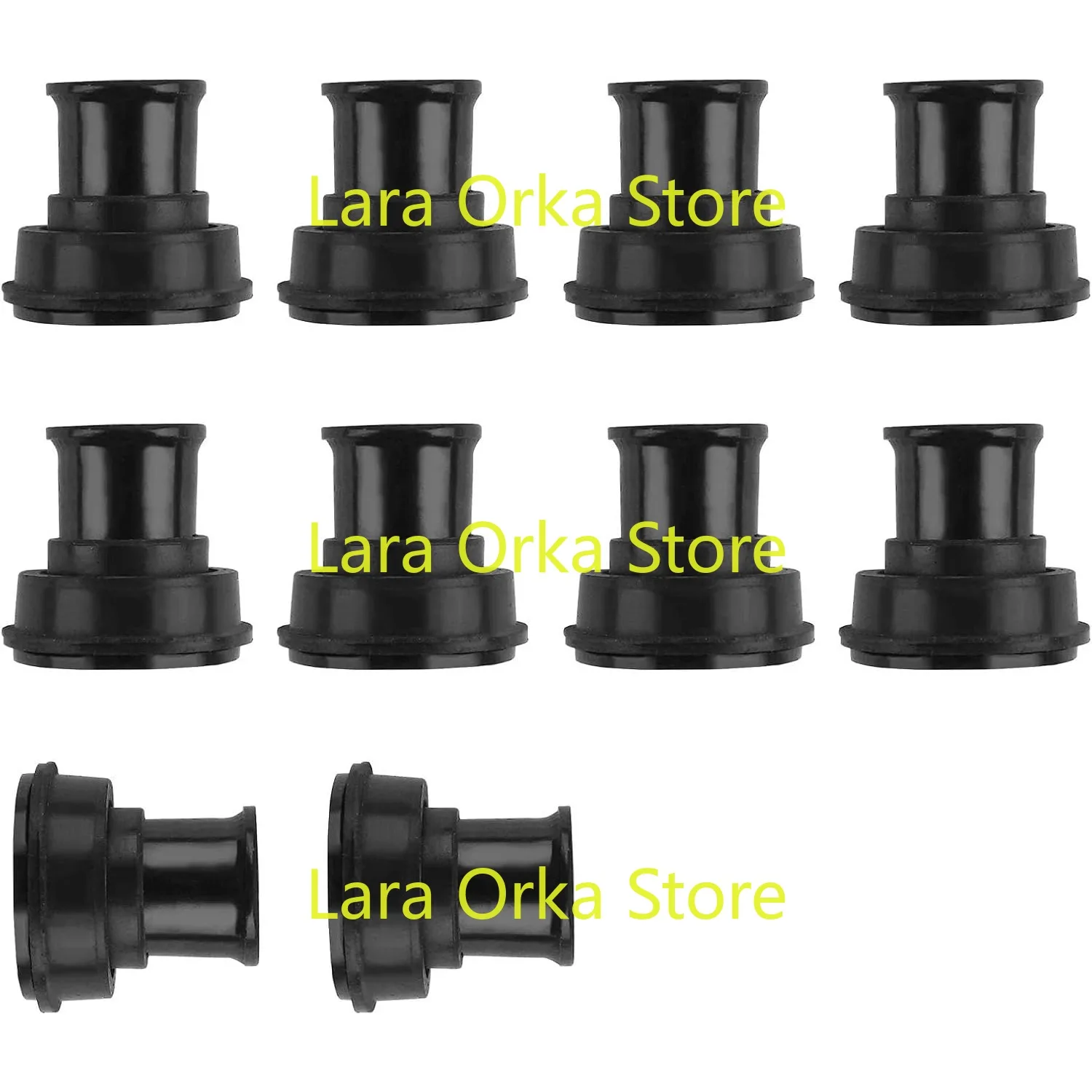 10 Pack Vibration Isolator Compatible with Cummins Engine Parts 4BT 6BT 6CT 24V Replaces# 3959799 - view 2