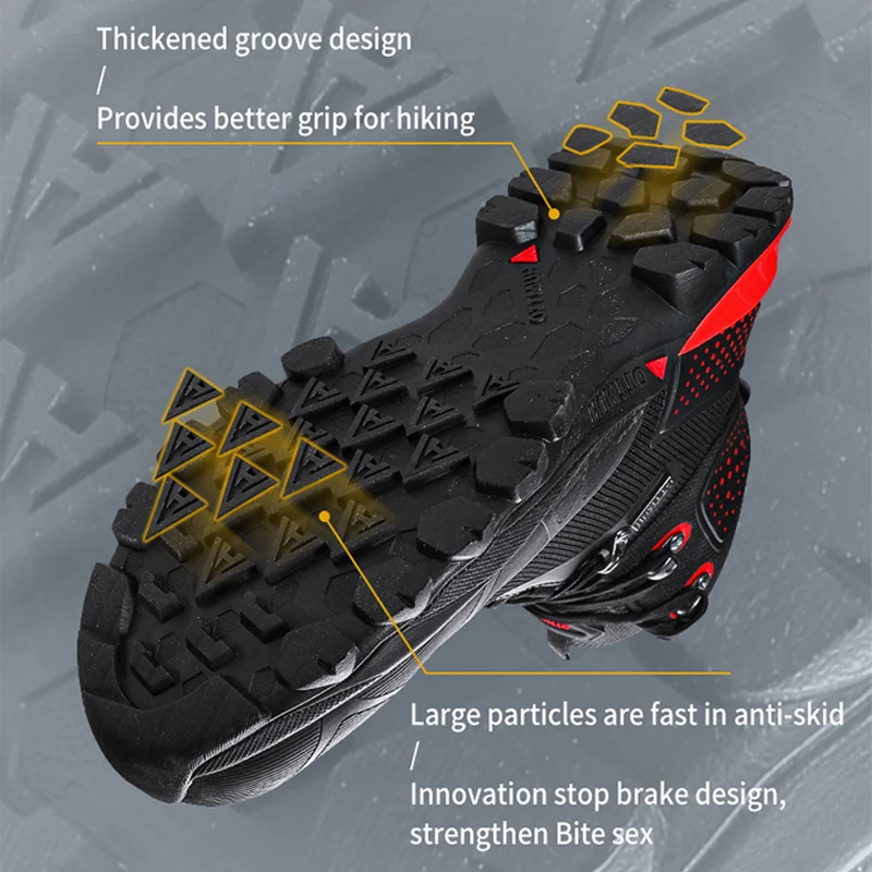 HUMTTO Shoes for Women Waterproof Hiking Shoes Outdoor Mountain Sport Womens Ankle Boots Winter Climbing Sneakers Free Shipping